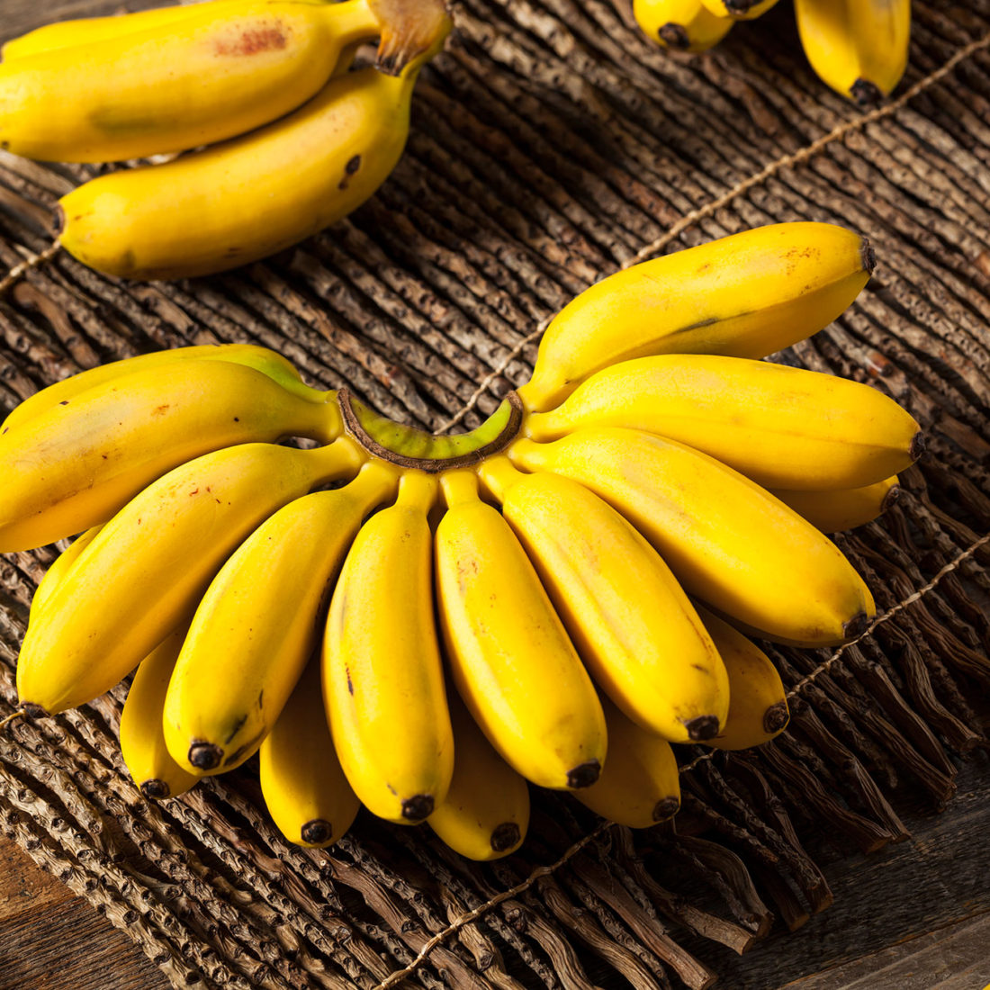 Мини бананы желтые